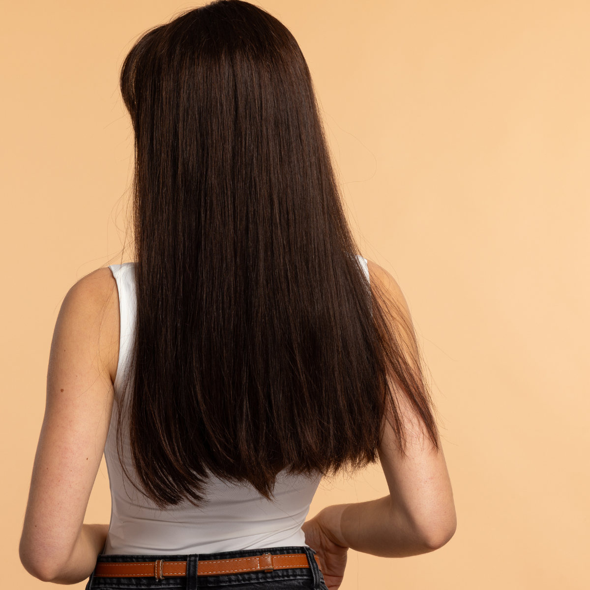 Perruque, cheveux naturels lace top a frange twigs