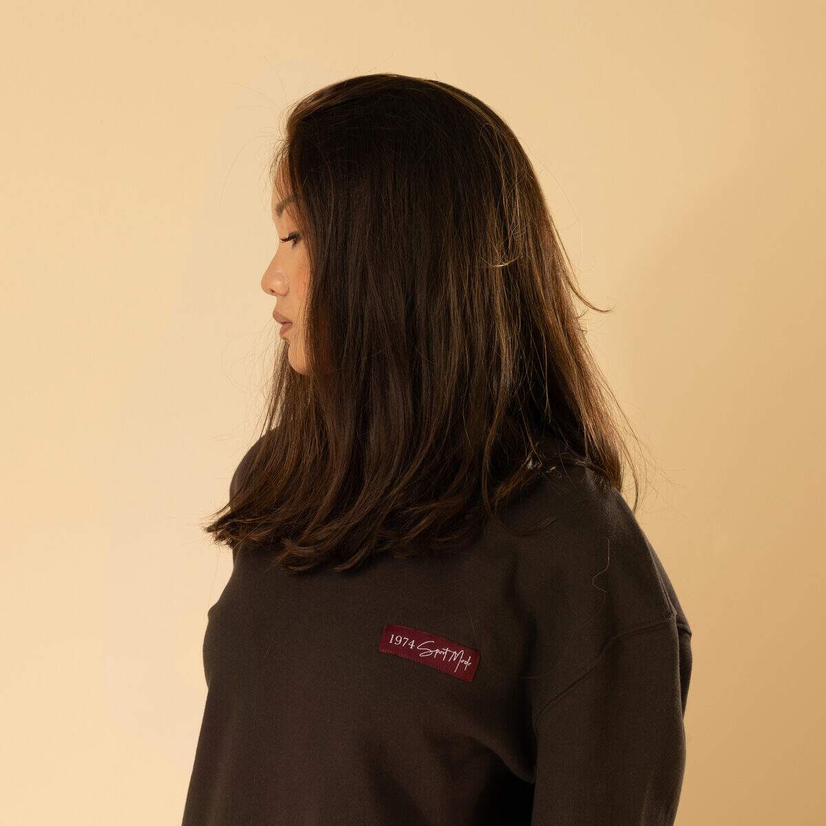 Image de Perruque en cheveux naturel vierge - Mi-longue 20 cm - Brune foncé