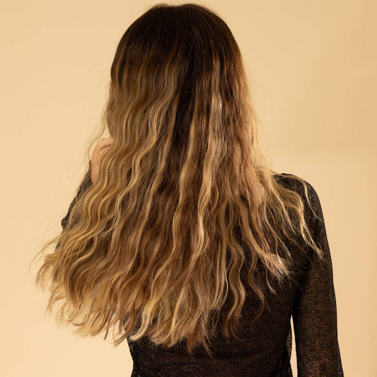 Image de Perruque en cheveux naturel vierge - Longue 30 cm - Chatain