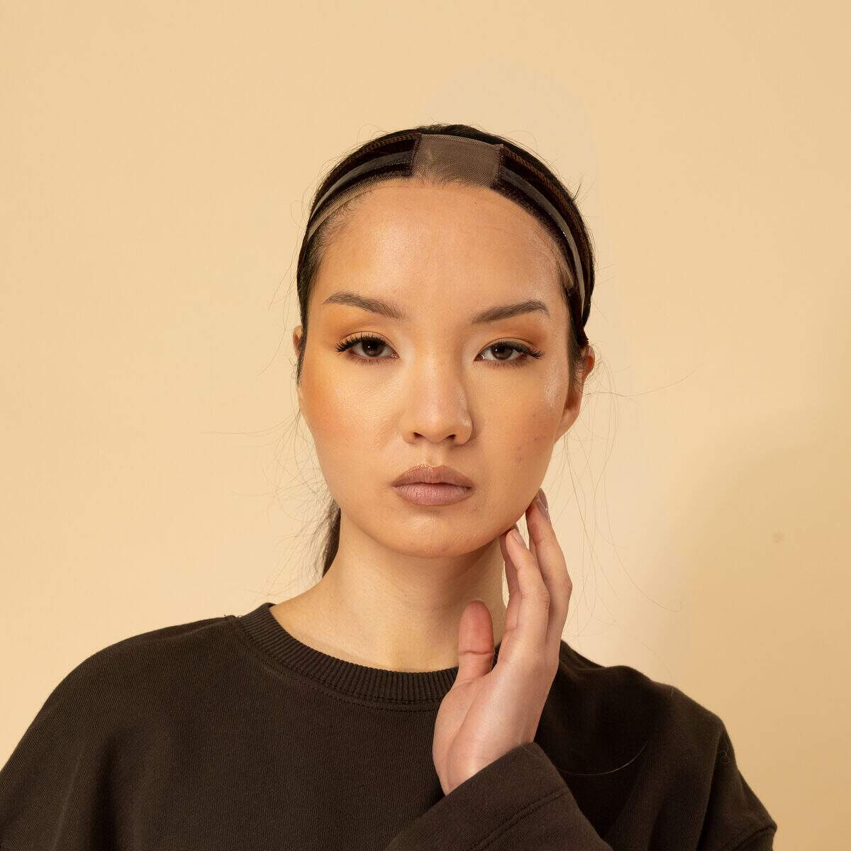 bandeau doux et leger protege le cuir chevelu sans abimer la perruque